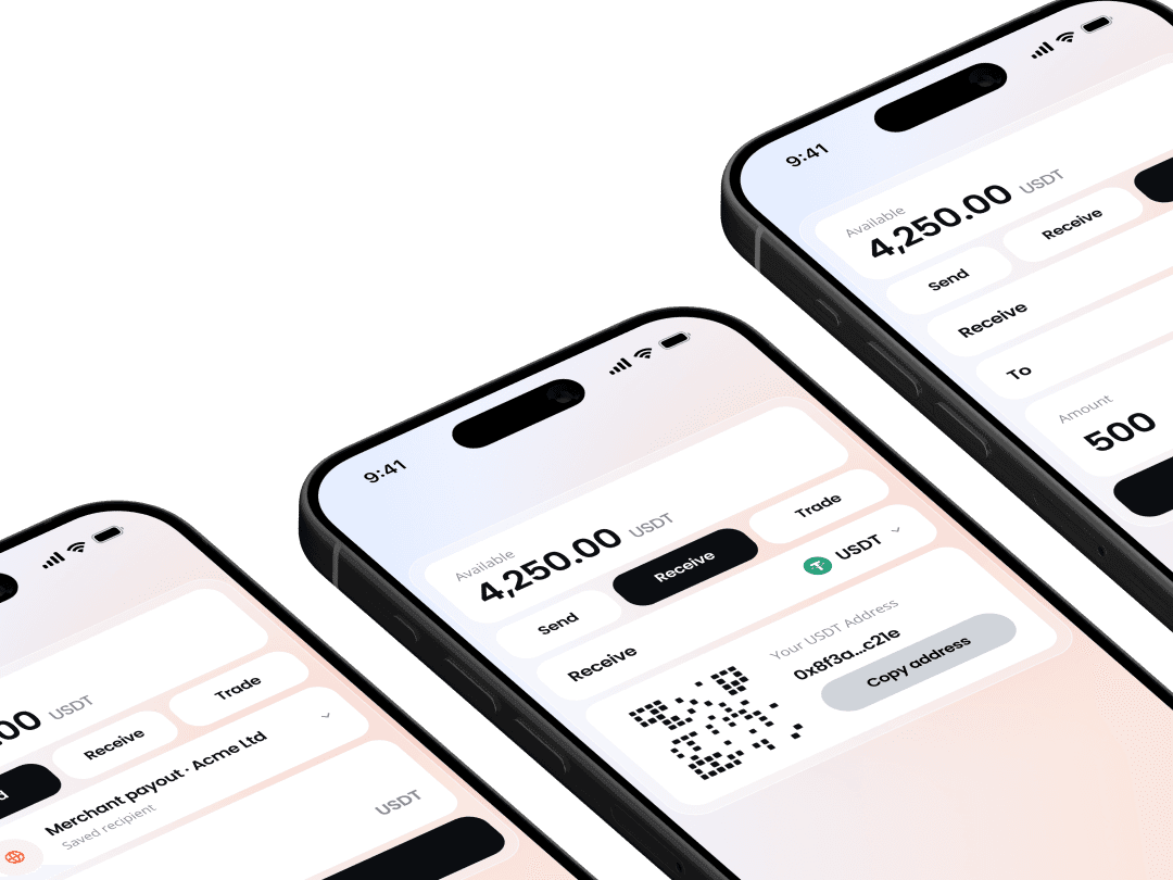 Wallet product interface