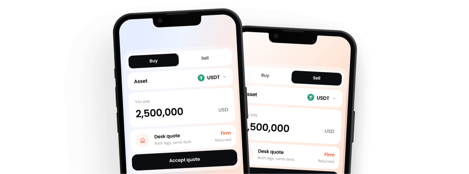 OTC product interface