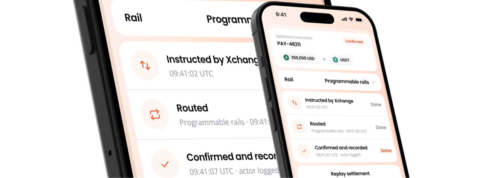 Pay product interface