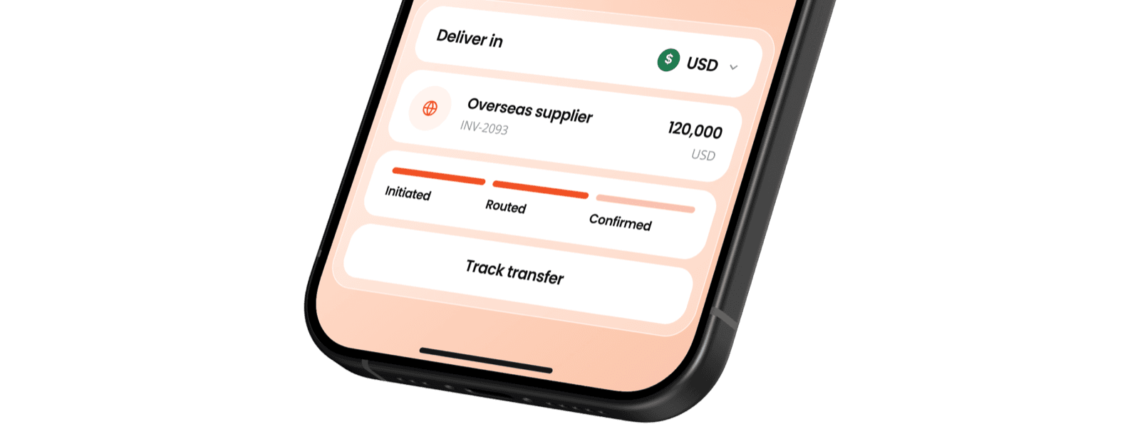 Remit product interface