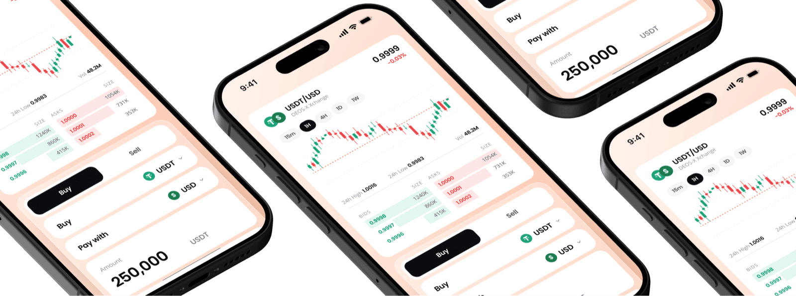 Xchange product interface